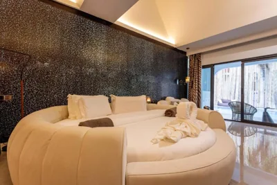 Chambre Double Deluxe avec baignoire — YUSU Hotel 羽宿酒店