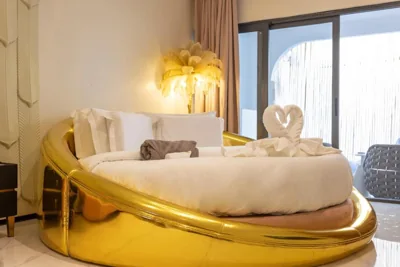 Chambre Double Deluxe avec baignoire — YUSU Hotel 羽宿酒店